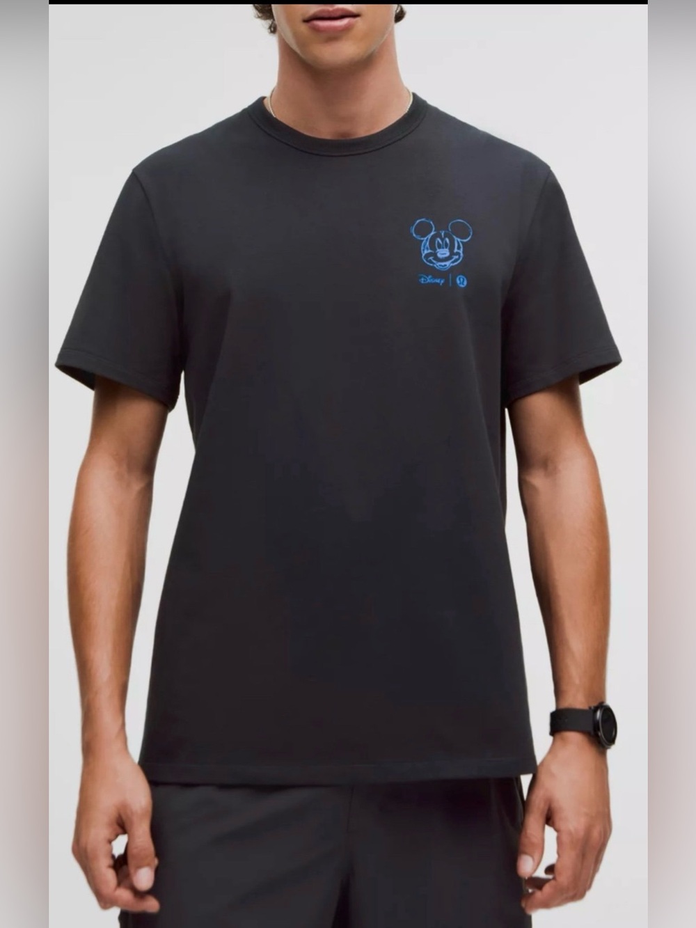 LULULEMON x DISNEY COTTON JERSEY T-SHIRT